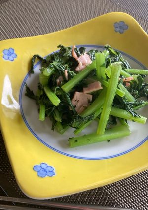 ガーリック風味の大根葉ソテー-レシピのメイン写真