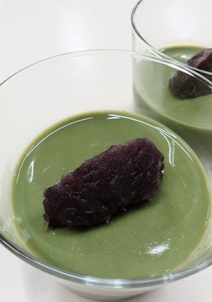 おうちで和カフェ♬濃厚なめらか豆乳抹茶プリン♬-レシピのメイン写真