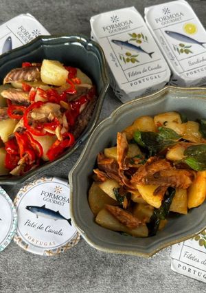 イワシ缶詰活用ポテト和え2種-レシピのメイン写真