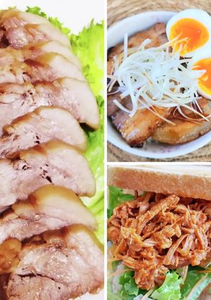 煮豚チャーシュー東坡肉*味付けなしで変身-レシピのメイン写真