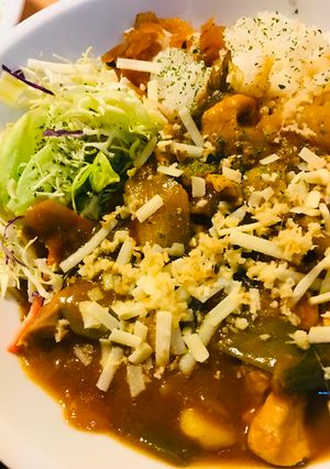 バーモントカレー●出汁チキンチーズカレー-レシピのメイン写真