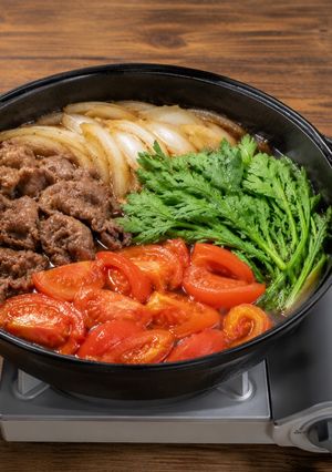 トマトすき焼き-レシピのメイン写真