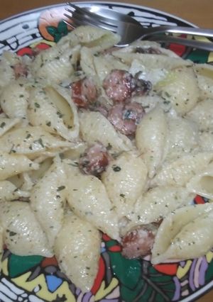 本場イタリア家庭料理カルボナーラ風パスタ-レシピのメイン写真