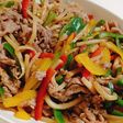 簡単に作れる青椒肉絲