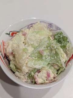 レタスでポテトサラダ-レシピのメイン写真