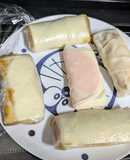 レンジで1分！カレーチーズブリトー！