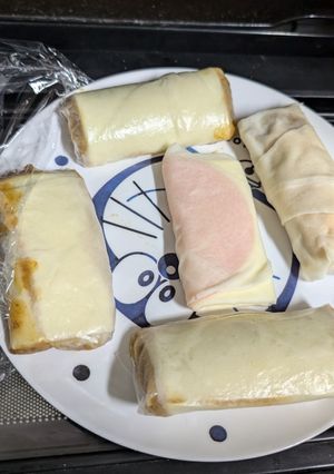 レンジで1分！カレーチーズブリトー！-レシピのメイン写真
