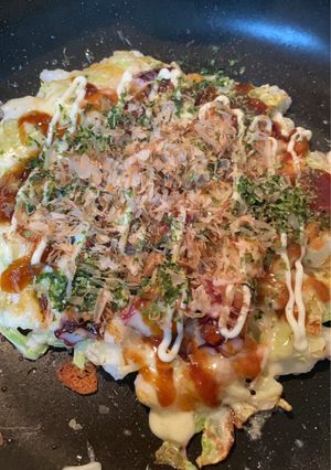 フライパンで長芋たこ焼き-レシピのメイン写真