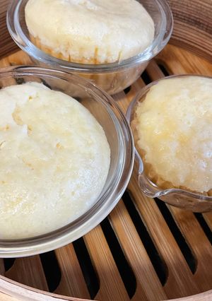 カッテージチーズの蒸しパン-レシピのメイン写真