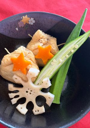 稲荷の肉詰め(Inari)-レシピのメイン写真