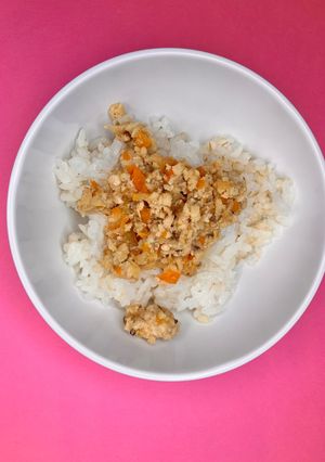 【保育園給食】高野豆腐のそぼろご飯-レシピのメイン写真