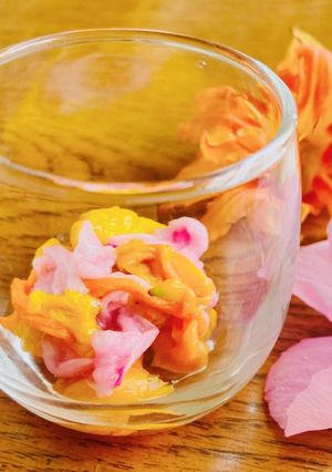 花びらのパステルピクルス-レシピのメイン写真