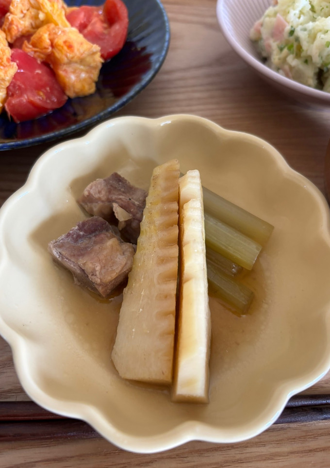 フキと筍の煮物-レシピのメイン写真