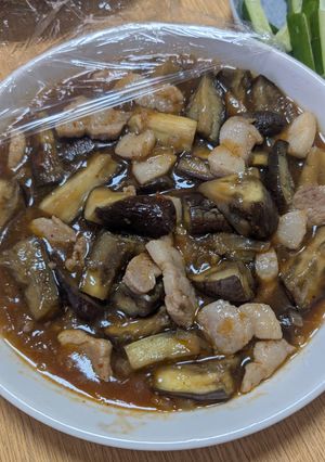 スタミナ満点！激辛なすと豚肉炒め-レシピのメイン写真