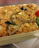 市販のナムルで簡単ビビンバ弁当