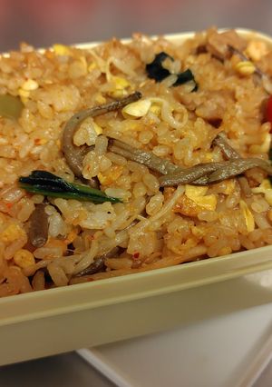 市販のナムルで簡単ビビンバ弁当-レシピのメイン写真