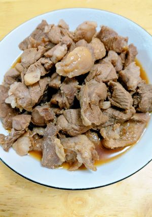 イノシシ肉の煮物-レシピのメイン写真