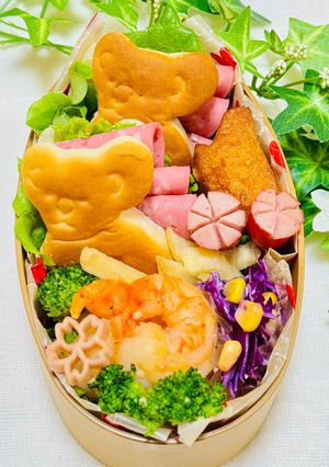 簡単キャラ弁☆可愛い♡コアラパンサンド-レシピのメイン写真
