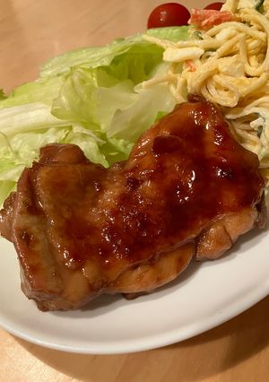 私の照り焼きチキン-レシピのメイン写真