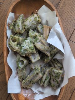 蓮根の米粉磯辺揚げ-レシピのメイン写真