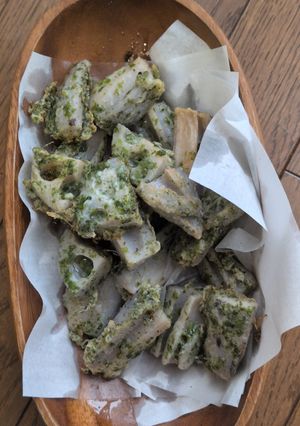 蓮根の米粉磯辺揚げ-レシピのメイン写真