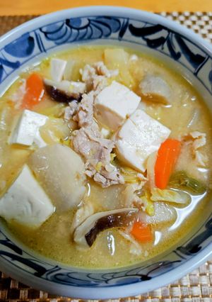 ★豚こま切れ肉で美味しい＊豚汁＊♪-レシピのメイン写真