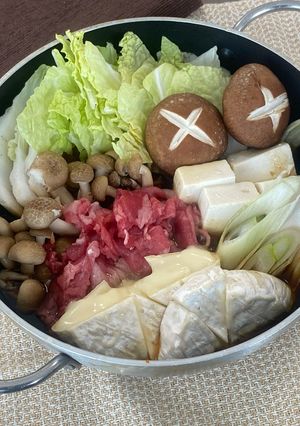 カマンベール×すき焼き-レシピのメイン写真