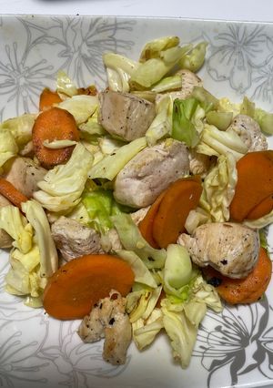 材料少なめ簡単野菜炒め-レシピのメイン写真