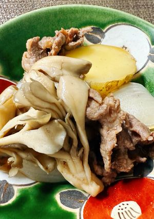 まいたけ肉じゃが😻-レシピのメイン写真