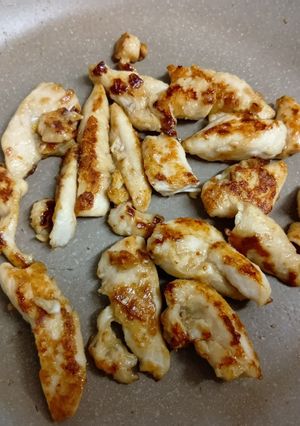 💛鶏ささみガーリックしょうゆマヨ焼き💛-レシピのメイン写真