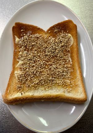 ごまトースト！-レシピのメイン写真