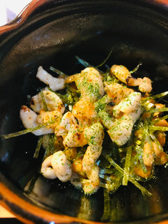 毎日の納豆●海苔添え鶏皮焼き-レシピのメイン写真
