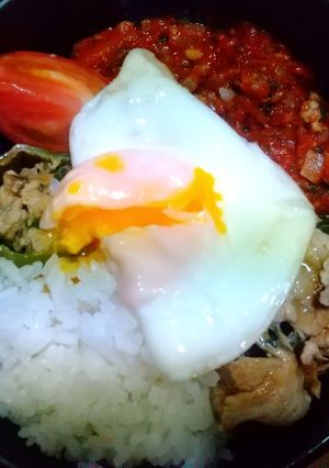 切落し豚肉でミートソース、ピーマンの肉詰めなど-レシピのメイン写真