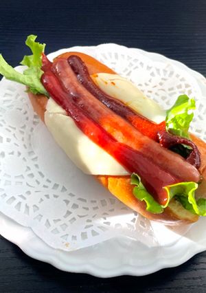 旨辛チーズホットドック-レシピのメイン写真