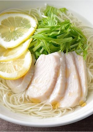さっぱり！レモンのそうめん-レシピのメイン写真