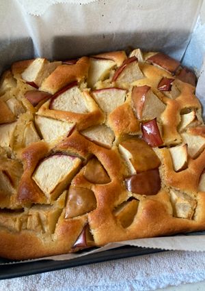 簡単☆ほぼりんごな米粉のりんごケーキ♪-レシピのメイン写真