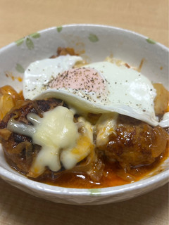 煮込みハンバーグ-レシピのメイン写真