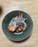 鯖の水煮と新玉ねぎ　簡単！甘酢あえ　