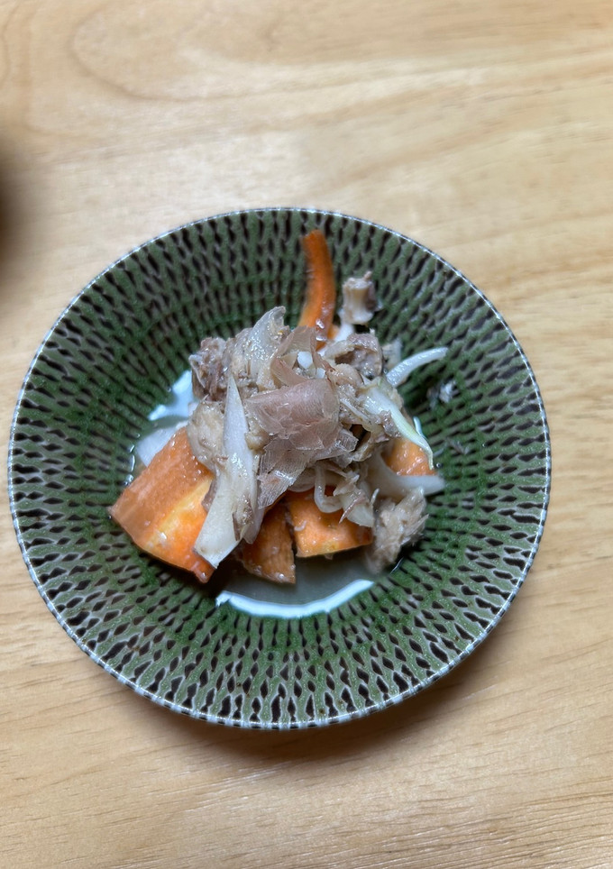 鯖の水煮と新玉ねぎ　簡単！甘酢あえ　-レシピのメイン写真