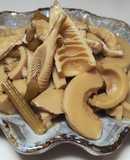 黄金比で作るたけのことふきの煮物