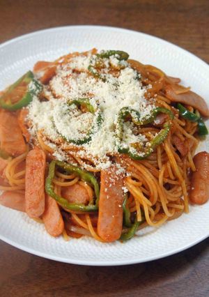 焼きケチャップでナポリタン-レシピのメイン写真