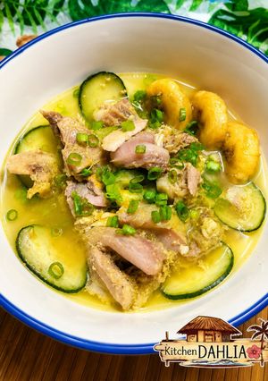レンチン３分🌺絶品まぐろスープ🇹🇻南太平洋ツバル風-レシピのメイン写真