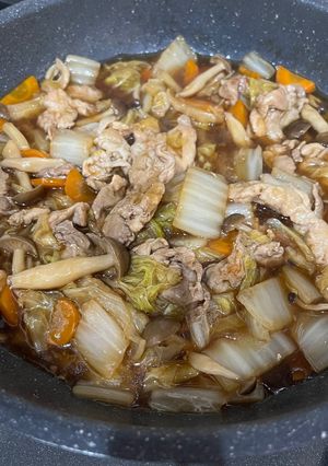 豚肉と白菜のうま煮-レシピのメイン写真