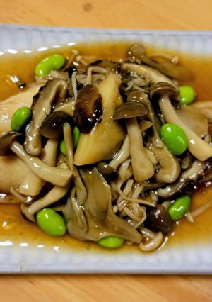 🍄4種きのこの白身魚あんかけ-レシピのメイン写真