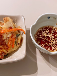 ワンパンで簡単!豆腐チーズチヂミ-レシピのメイン写真