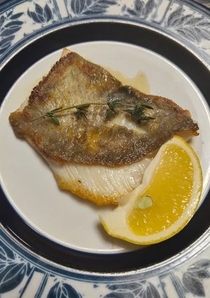 白身魚のソテー、ナンプラーレモンソース-レシピのメイン写真