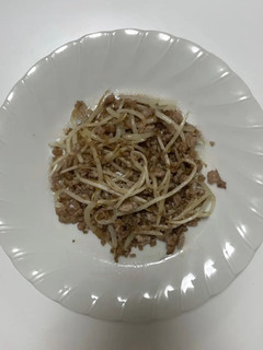 ひき肉もやし-レシピのメイン写真