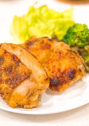 大きな鶏の揚げ焼き-レシピのメイン写真