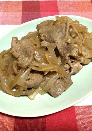 【学校給食】豚肉のしょうが焼き-レシピのメイン写真