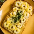 朝食ランチ♡ちくわチーズマヨトースト